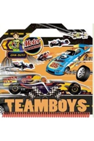 TEAMBOYS: ΒΑΛΙΤΣΑΚΙ MOTOR STICKERS