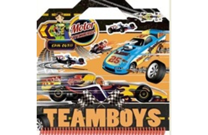 TEAMBOYS: ΒΑΛΙΤΣΑΚΙ MOTOR STICKERS