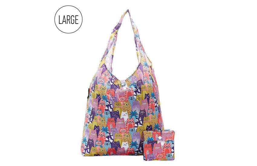 MULTIPLE CATS LARGE SHOPPER