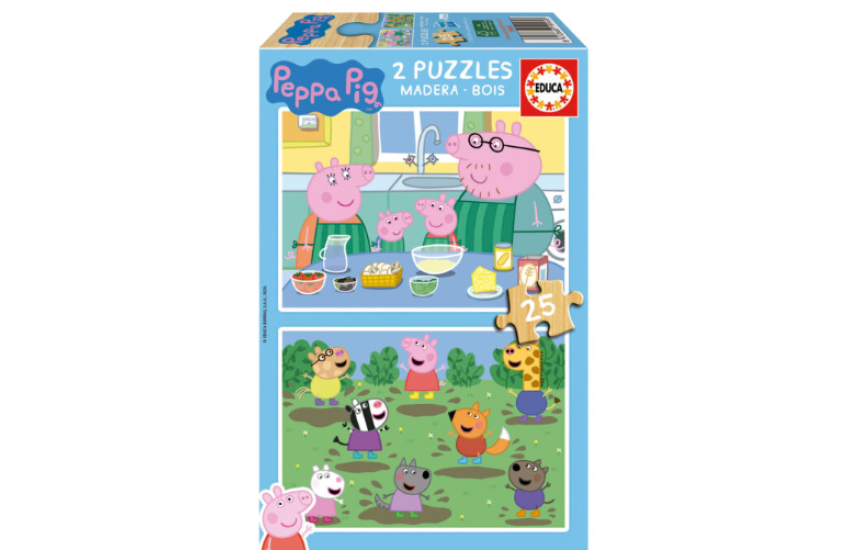 ΠΑΖΛ 2X25 PEPPA PIG