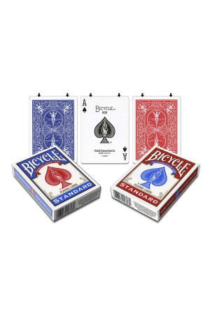 BICYCLE SHORT DECKS RED BACK