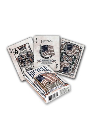 BICYCLE AMERICAN FLAG