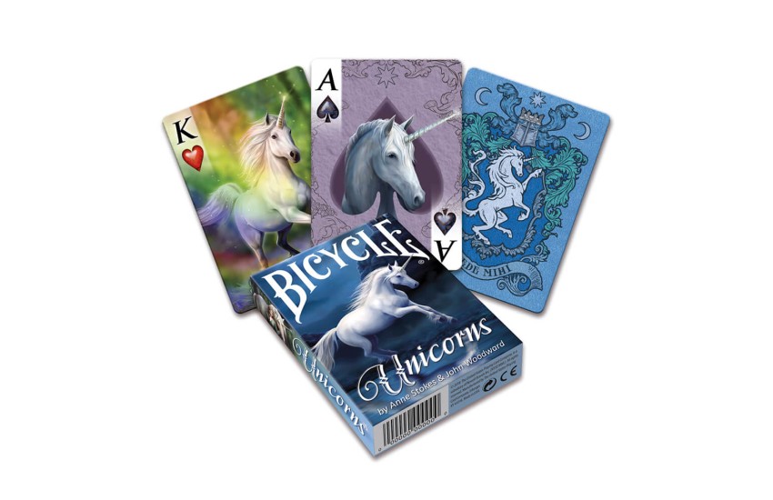 BICYCLE ANNE STOKES UNICORNS