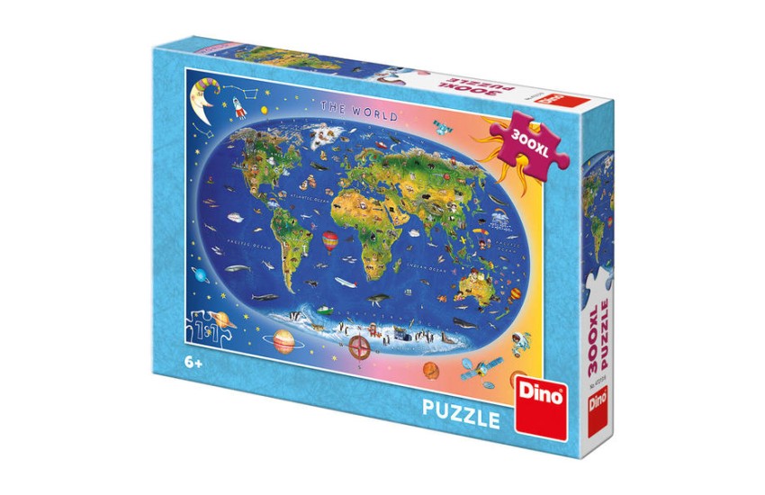 ΠΑΖΛ DINO - ΠΑΙΔΙΚΟΣ ΧΑΡΤΗΣ 300 XL TΕΜ.