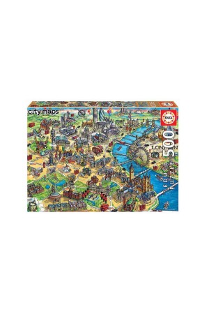 ΠΑΖΛ 500 TEMAXIA LONDON MAP 18451