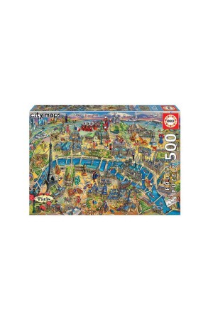 ΠΑΖΛ 500 TEMAXIA PARIS MAP 18452