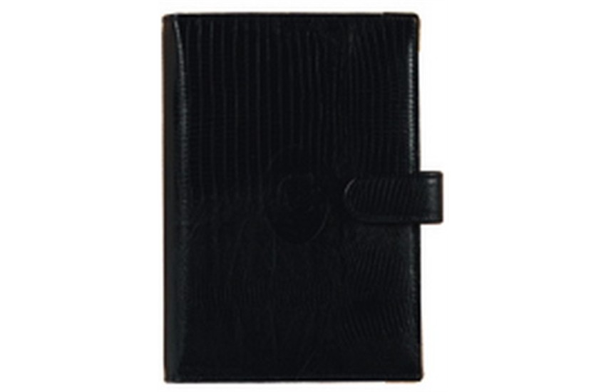 ORGANISER POCKET ΙΓΚΟΥΑΝΑ ΜΑΥΡΟ 9,5x13,5cm