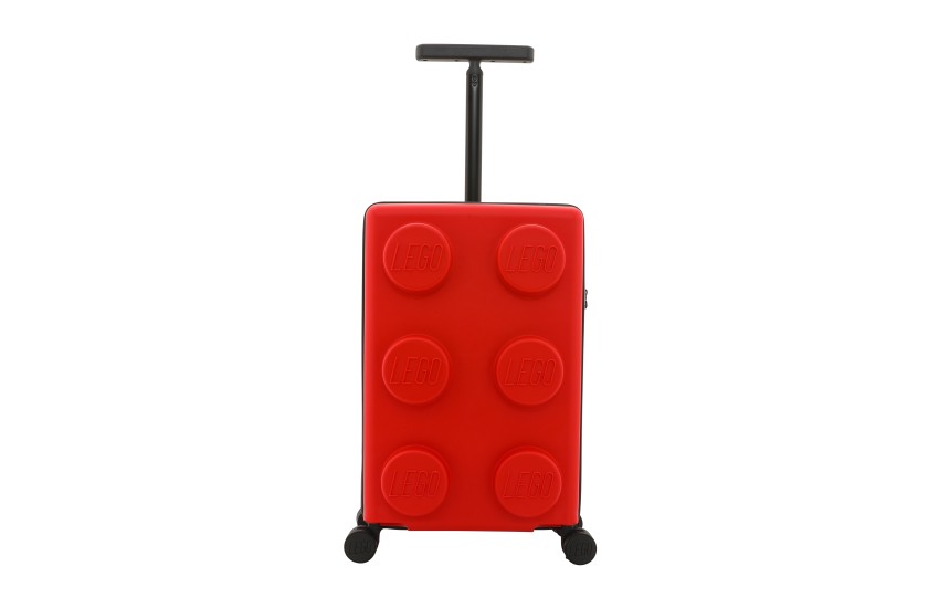 ΒΑΛΙΤΣΑ ΚΑΜΠΙΝΑΣ ΤΡΟΛΕΙ S LEGO BRICK 2X3  KOKKINO - 20149-0021