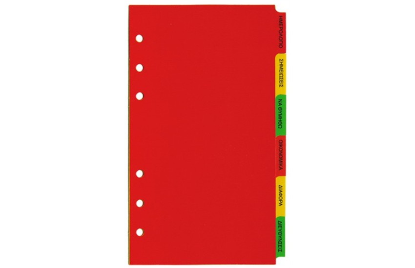 ΑΝΤΑΛΛΑΚΤΙΚΟ ORGANISER - ΔΙΑΧΩΡΙΣΤΙΚΑ PERSONAL 9,5x17cm