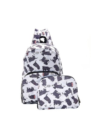 WHITE SCATTY SCOTTY BACKPACK