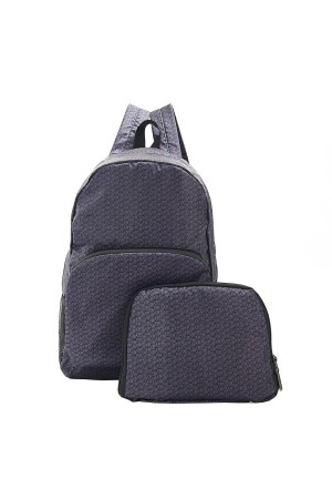 BLACK DISRUPTED CUBES BACKPACK