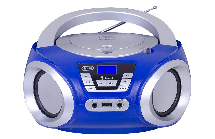 ΦΟΡΗΤΟ ΡΑΔΙΟ CD-MP3-USB PLAYER CMP-544BT BLUE TREVI