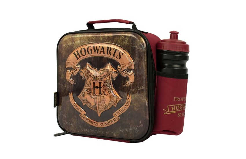 HARRY POTTER 3D EMBOSSED LUNCH BAG WITH BOTTLE