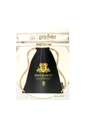 HARRY POTTER DRAW STRING BAG - HOGWARTS SHIELD