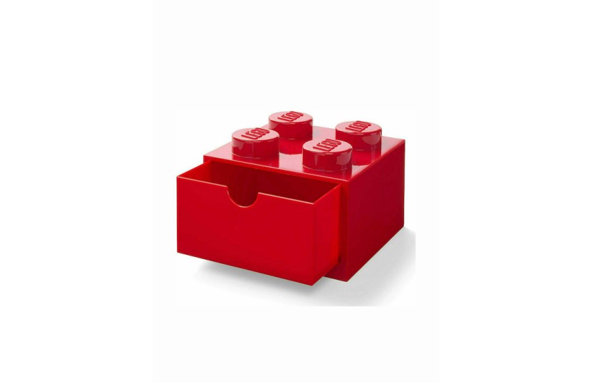 LEGO ΚΟΥΤΙ ΓΡΑΦΕΙΟΥ ΜΕ ΣΥΡΤΑΡΙ ΤΕΤΡΑΓΩΝΟ ΚΟΚΚΙΝΟ - 40201730