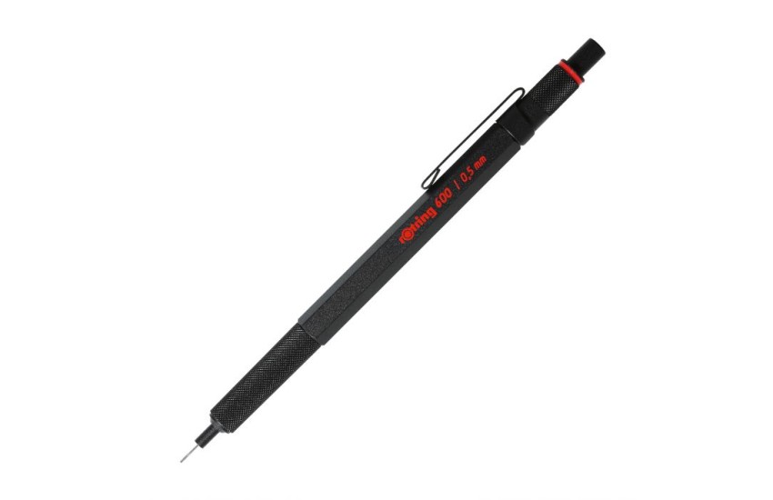 ΜΗΧΑΝΙΚΟ ΜΟΛΥΒΙ ROTRING 600 BLACK ΜΡ:0.5mm