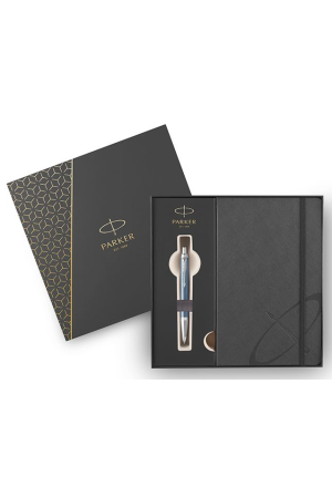 ΣΕΤ ΣΤΥΛΟ ΡARKER Ι.Μ. PRM BLUE GREY CT BP + NOTEBOOK
