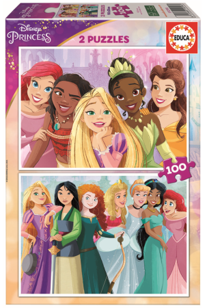 ΠΑΖΛ 2x100 DISNEY PRINCESS