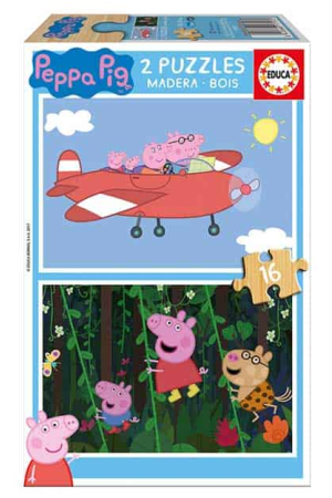 ΠΑΖΛ ΞΥΛΙΝΟ 2Χ16 PEPPA