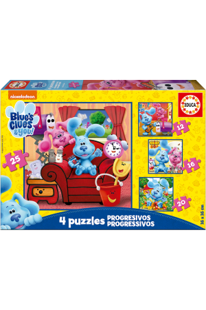 ΠΑΖΛ PROGRESSIVE  BLUE'S CLUES 12-16-20-25