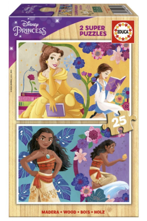 ΠΑΖΛ ΞΥΛΙΝΟ 2Χ25 DISNEY PRINCESS