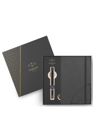 ΣΕΤ ΣΤΥΛΟ ΡARKER Ι.Μ. AMETH.PURPLE RING BT BP + NOTEBOOK