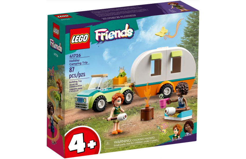 LEGO FRIENDS HOLIDAY CAMPING TRIP - ΤΑΞΙΔΙ ΔΙΑΚΟΠΩΝ ΜΕ ΤΡΟΧΟΣΠΙΤΟ