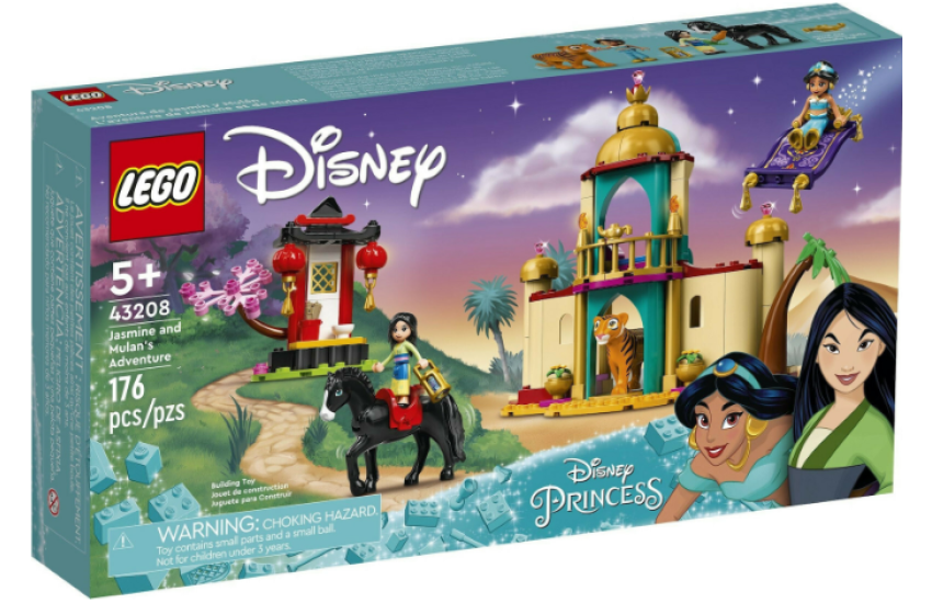 LEGO DISNEY PRINCESS JASMINE AND MULAN'S ADVENTURE (43208)