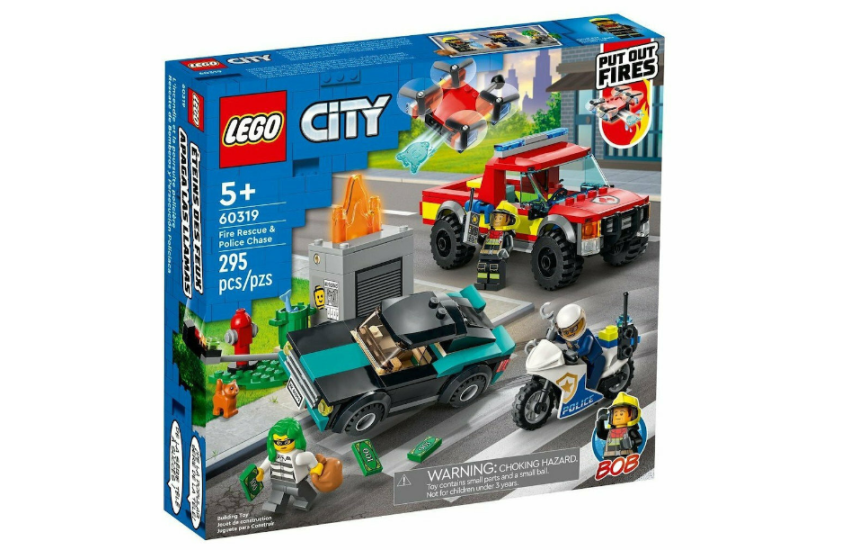 LEGO CITY FIRE FIRE RESCUE & POLICE CHASE (60319)