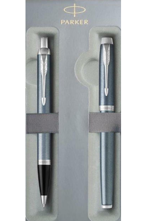 ΣΕΤ ΣΤΥΛΟ PARKER CORE BLUE GREY CT Set [RB-BP]
