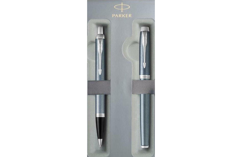 ΣΕΤ ΣΤΥΛΟ PARKER CORE BLUE GREY CT Set [RB-BP]
