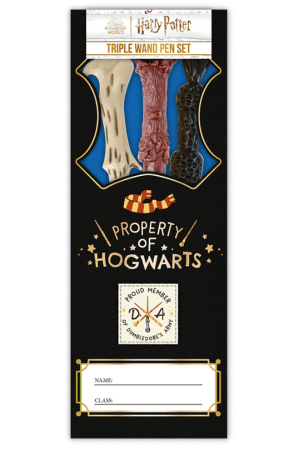 HARRY POTTER TRIPLE WAND PACK - ARTS & CRAFT