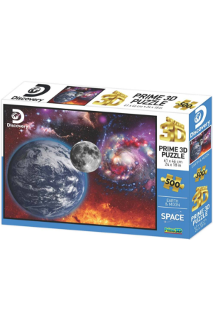 ΠΑΖΛ 3D EARTH AND MOON 500 τεμ