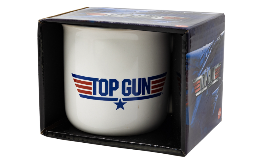 TOPGUN CERAMIC BREAKFAST MUG 14 OZ IN GIFT BOX