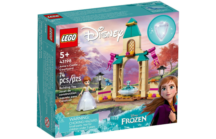 LEGO DISNEY PRINCESS ANNA'S CASTLE COURTYARD (43198)