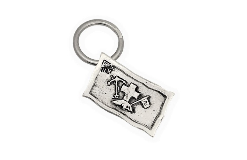 ΜΠΡΕΛΟΚ ΣΗΜΑΙΑ ΤΗΣ ΥΔΡΑΣ ΡΗΤΙΝΗ ΕΠΑΡΓΥΡΗ 5 cm x 3 cm