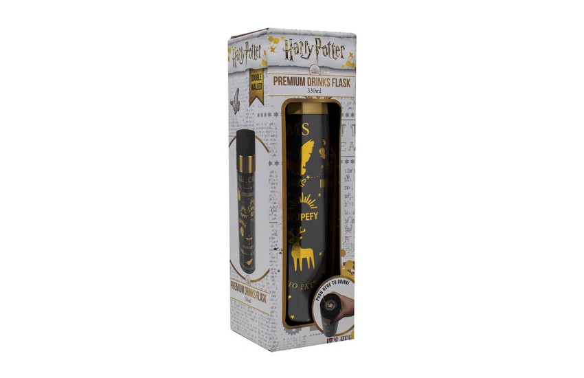 HARRY POTTER PREMIUM DRINKS FLASK - SPELLS AND CHARMS