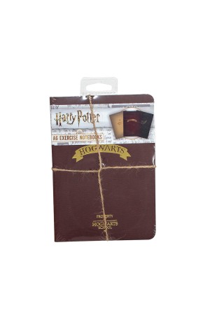 HARRY POTTER A6 NOTEBOOKS 3PK - HOGWARTS