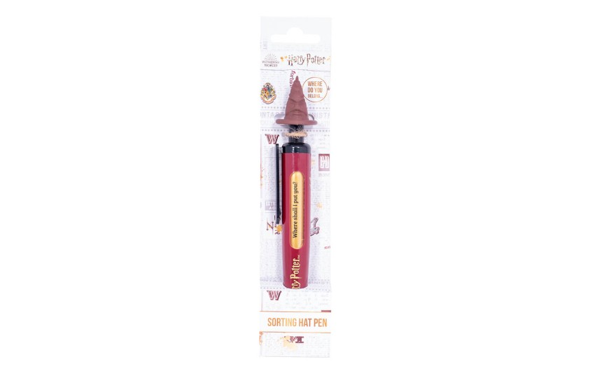 HARRY POTTER SORTING HAT SELECTOR PEN - HOGWARTS CREST