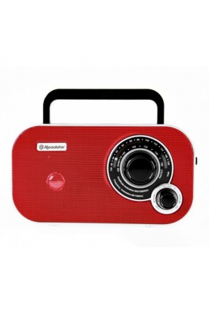 ΦΟΡΗΤΟ RETRO ΡΑΔΙΟΦΩΝΟ ROADSTAR TRA-2235 RED