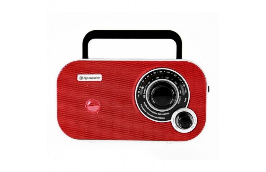 ΦΟΡΗΤΟ RETRO ΡΑΔΙΟΦΩΝΟ ROADSTAR TRA-2235 RED