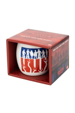 STRANGER THINGS YOUNG ADULT CERAMIC GLOBE MUG 13 OZ IN GIFT BOX