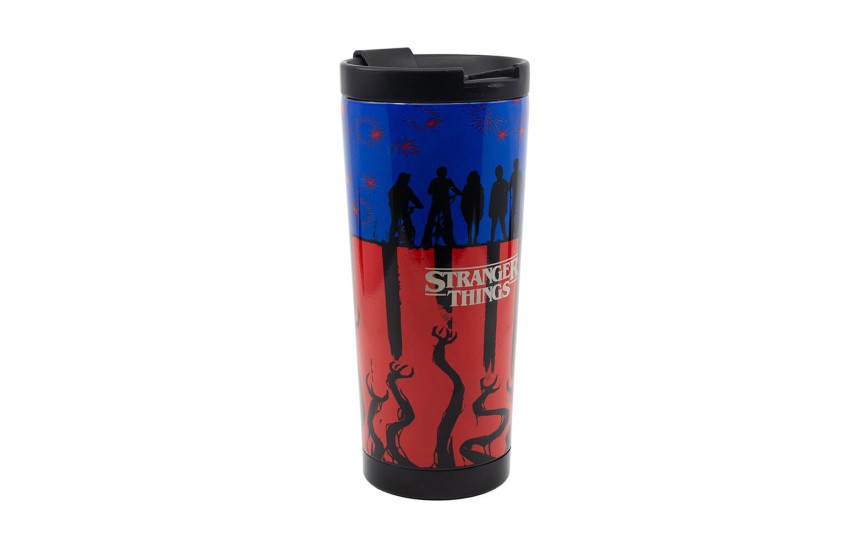 STRANGER THINGS YOUNG ADULT INSULATED STAINLESS STEEL COFFEE TUMBLER 425 ML