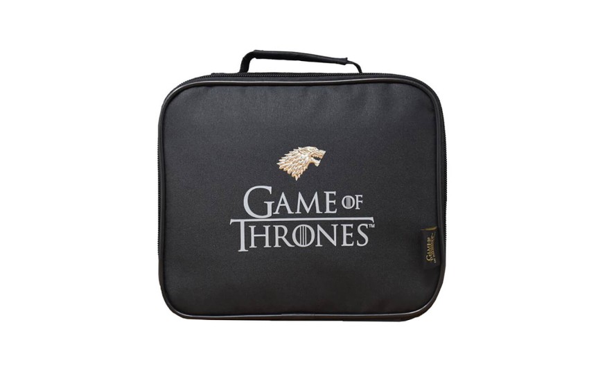 GAME OF THRONES LUNCH BAG - CORE - METAL BADGE
