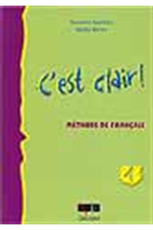 C'EST CLAIR NIVEAU 1 METHODE DE FRANCAIS