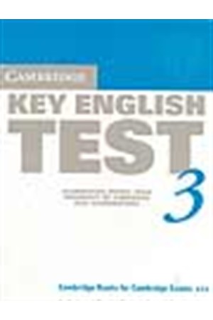 CAMBRIDGE KEY ENGLISH TEST 3