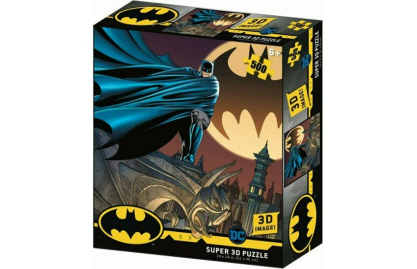 3D PUZZLE 500 ΤΕΜ. DC COMICS – BATMAN BAT SIGNAL 32518