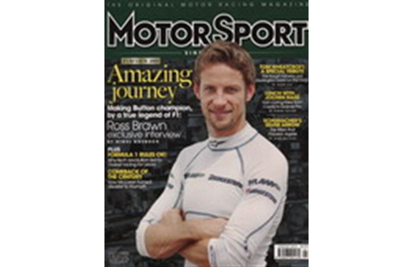 MOTOR SPORT JANUARY 2010
