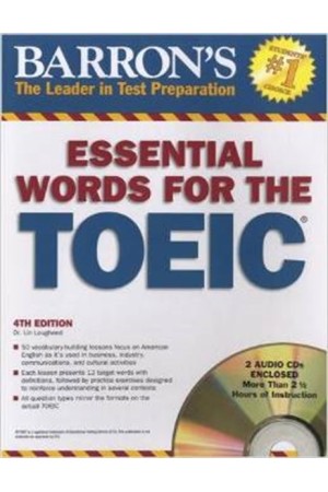 600 ESSENTIAL WORDS FOR THE TOEIC SB (BOOK + AUDIO)