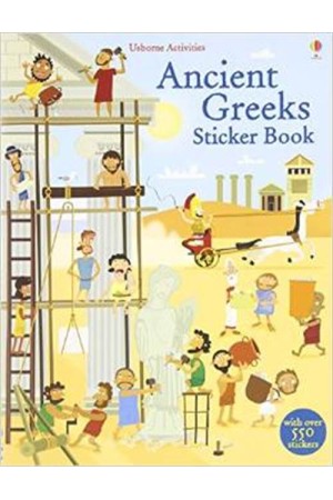 ANCIENT GREEKS STICKER BOOK PAPERBACK ANCIENT GREEKS STICKER BOOK PAPERBACK
